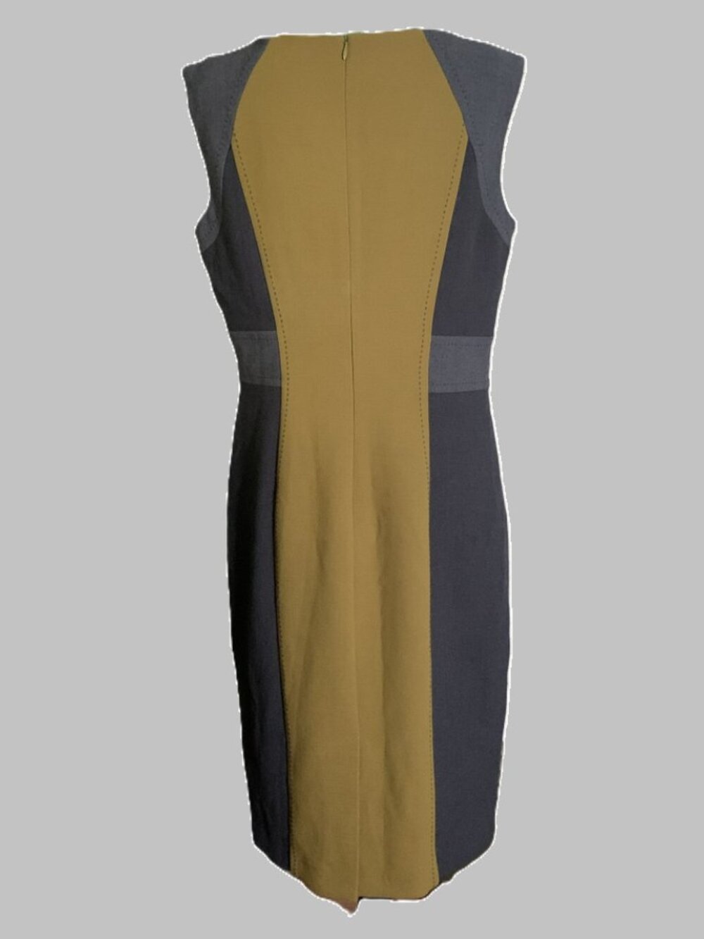 Color block Sheath Dress - Picture 3 of 8